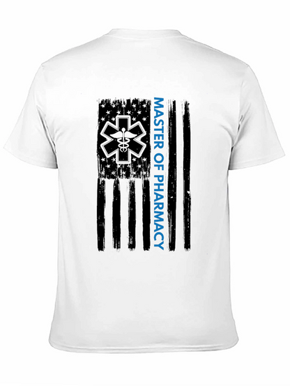 Master of Pharmacy American Flag T-Shirt
