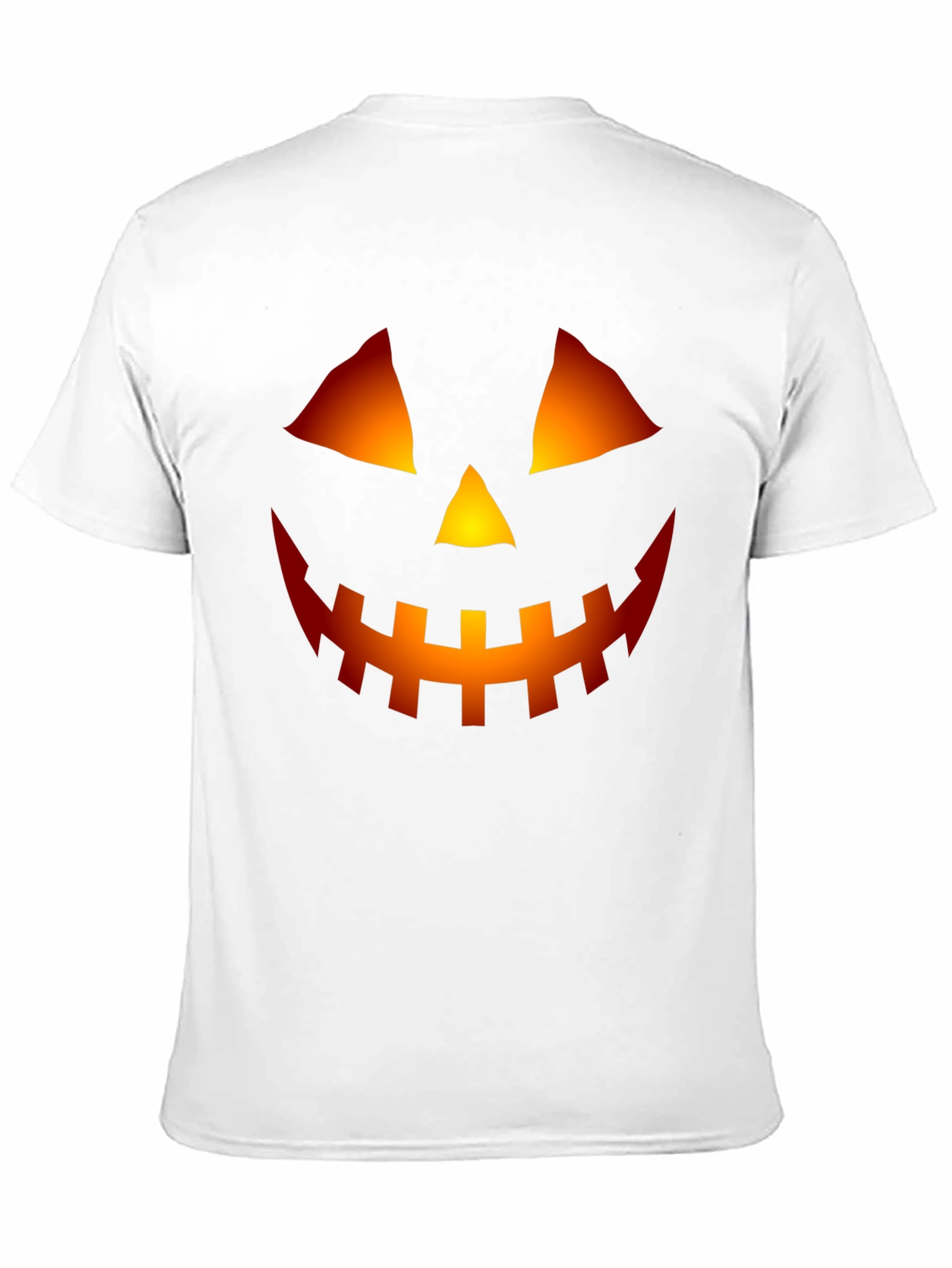 Halloween Pumpkin Face Graphic Tee