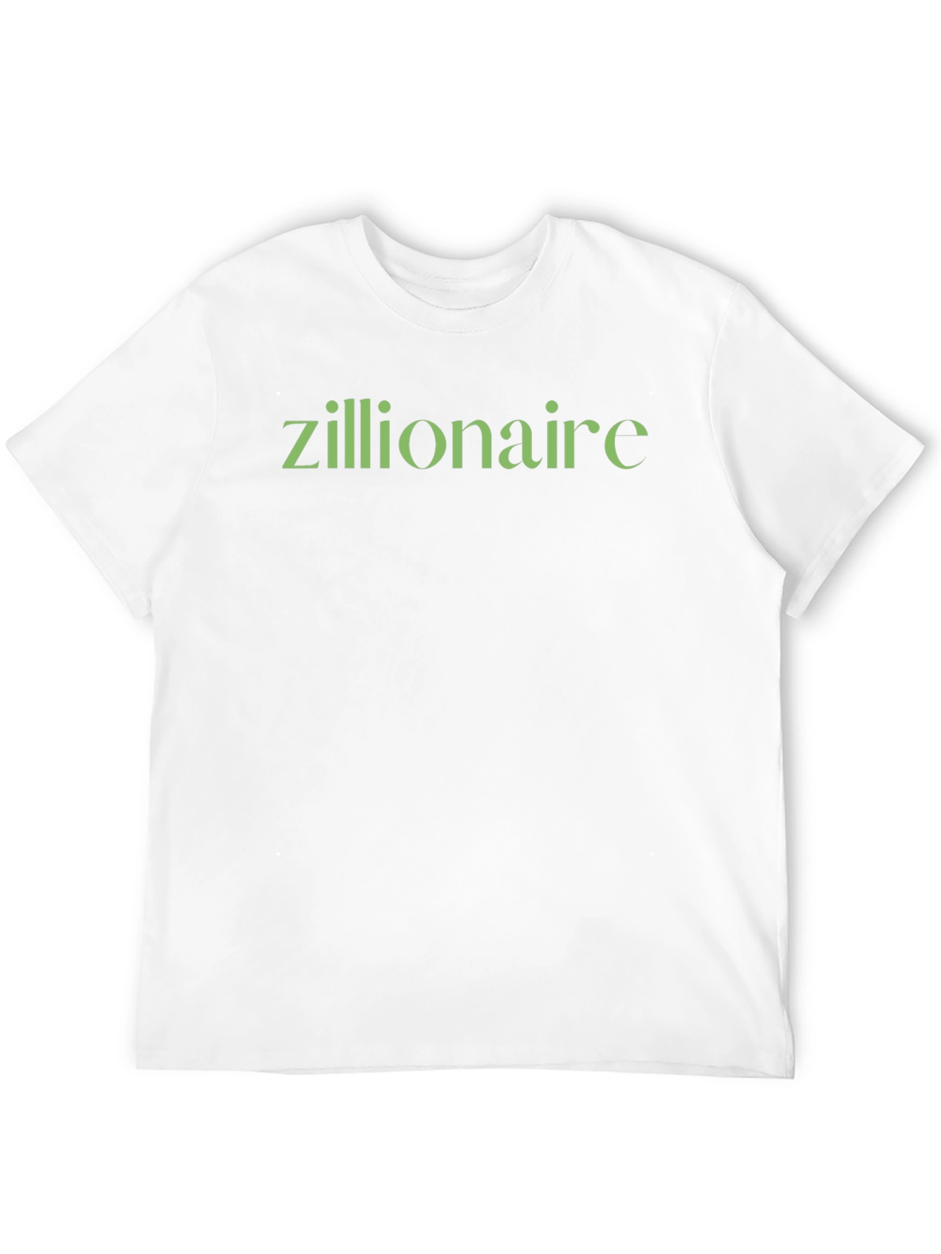 Zillionaire Black Graphic Tee