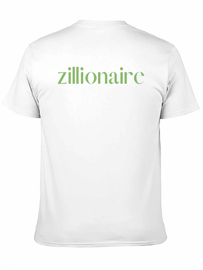 Zillionaire Black Graphic Tee