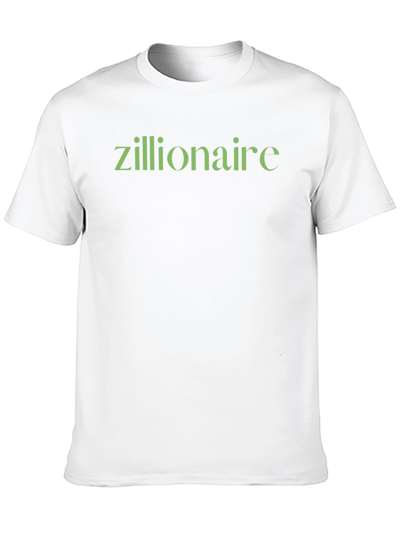 Zillionaire Black Graphic Tee