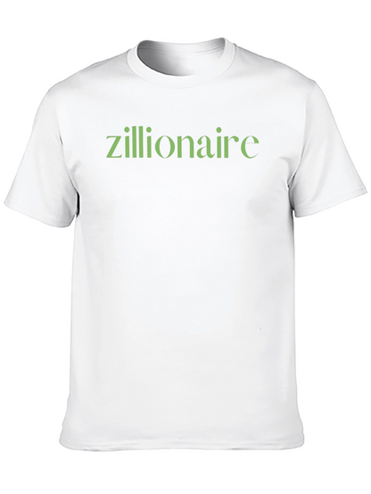 Zillionaire Black Graphic Tee