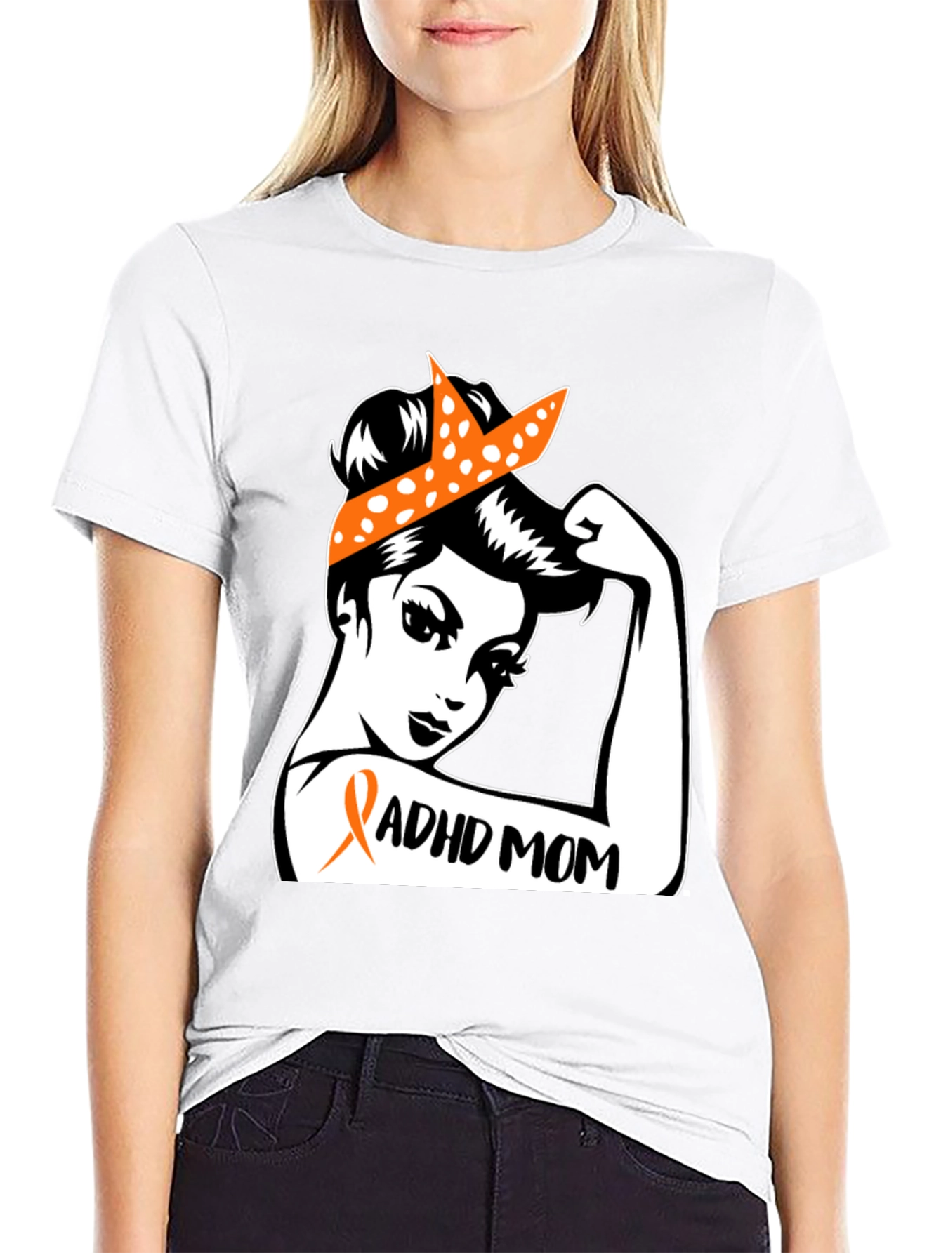 ADHD Mom T-Shirt - Support Awareness