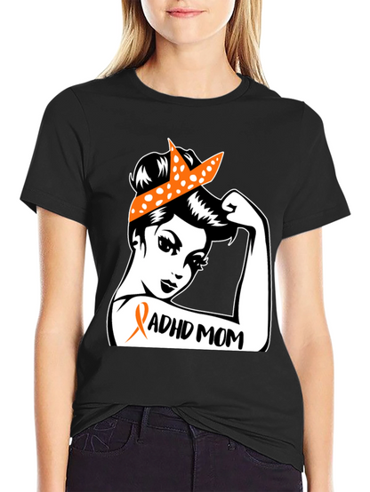ADHD Mom T-Shirt - Support Awareness