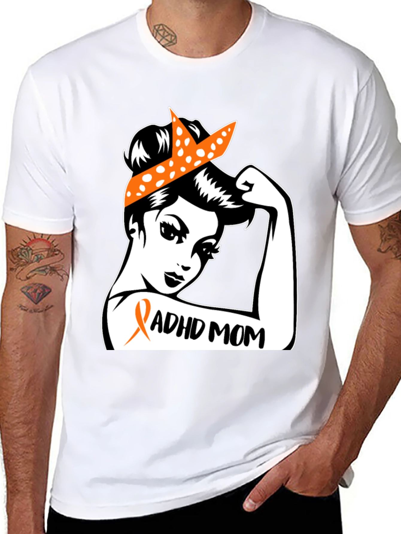 ADHD Mom T-Shirt - Support Awareness