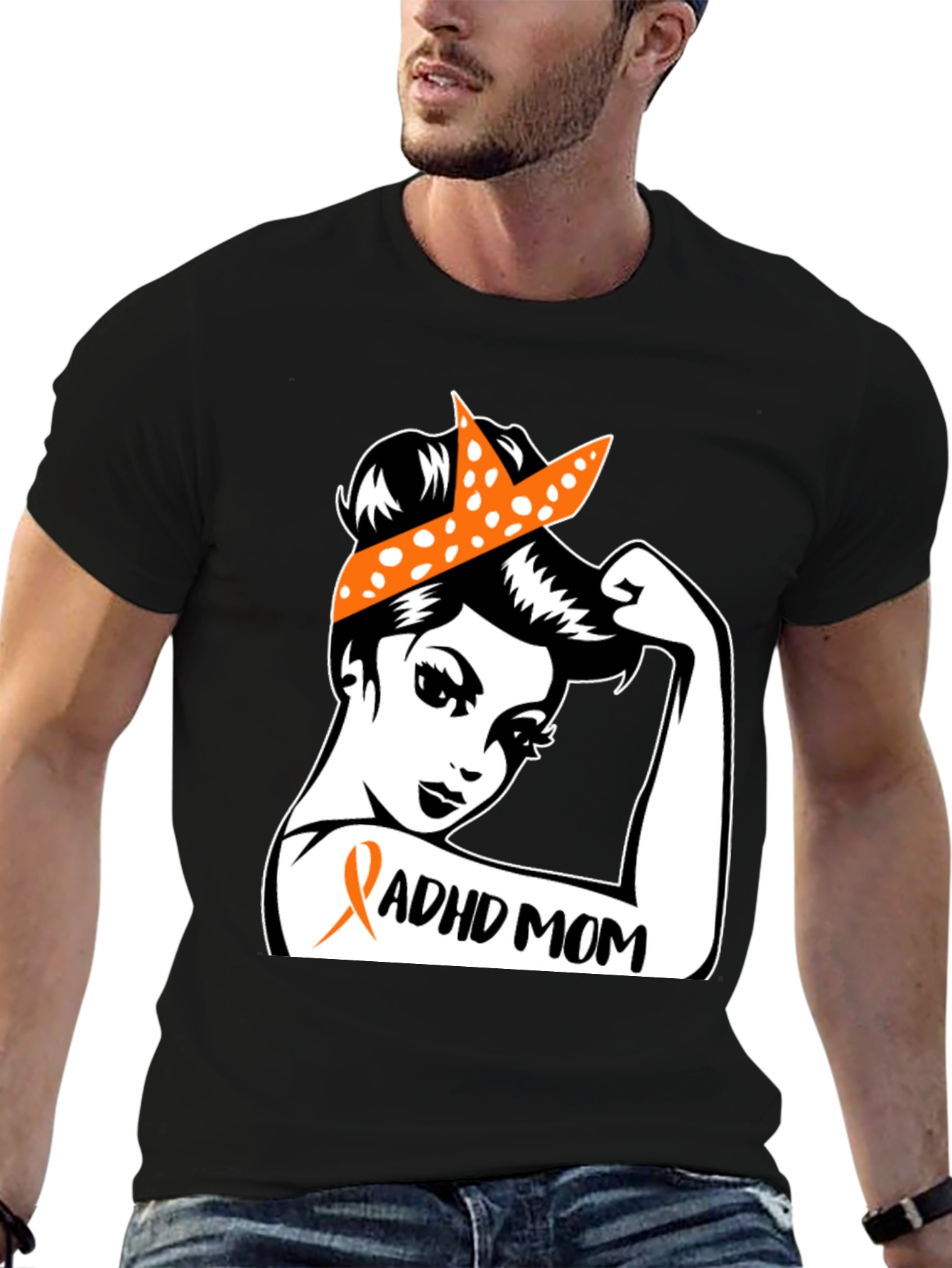 ADHD Mom T-Shirt - Support Awareness