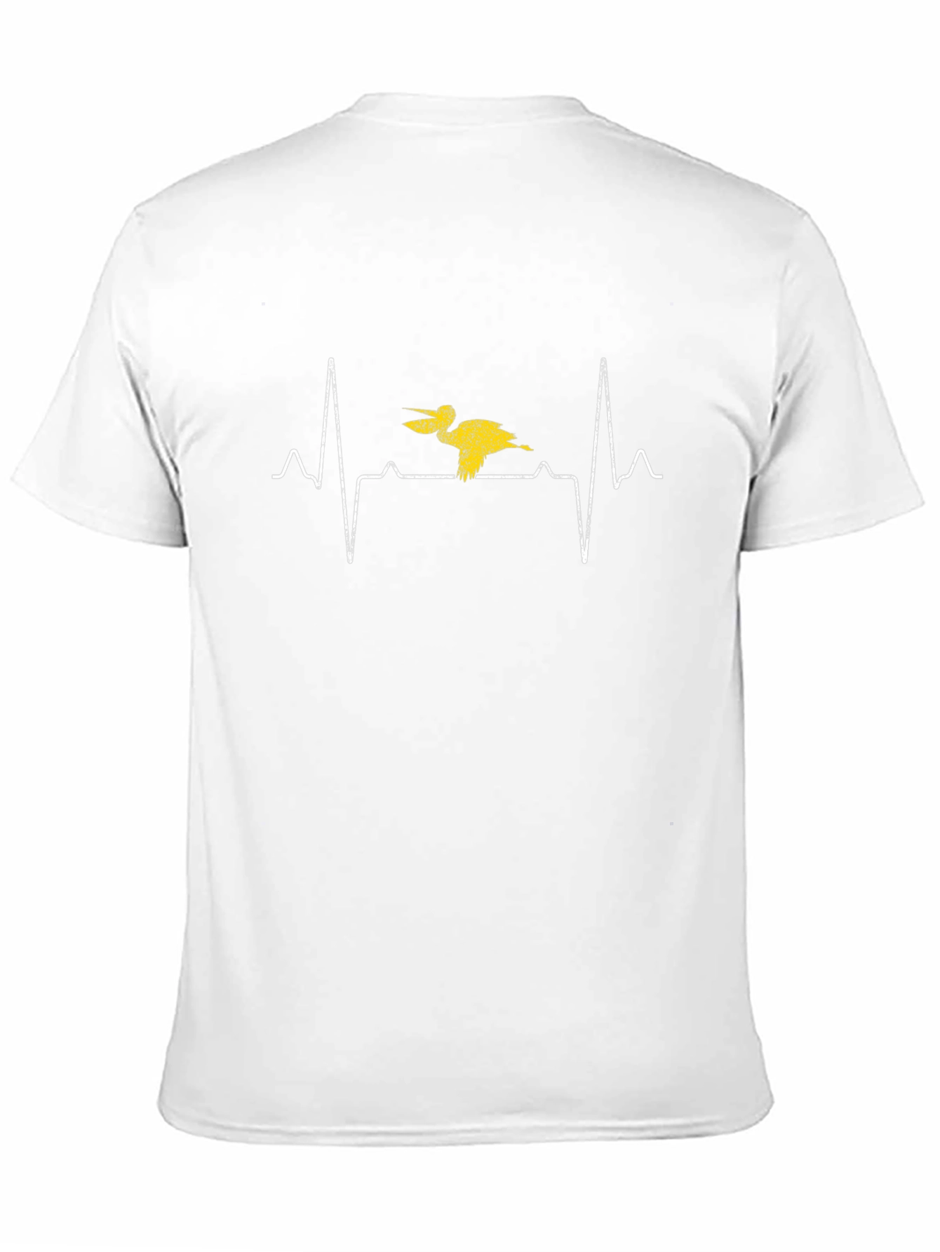 Pelican Heartbeat T-Shirt - Novelty Graphic Tee