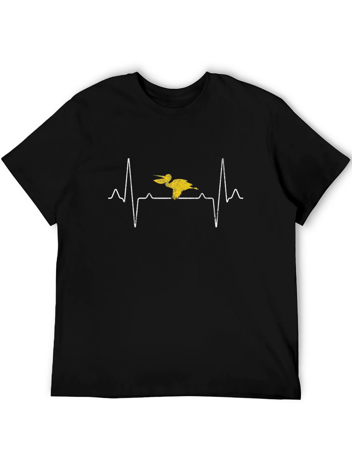 Pelican Heartbeat T-Shirt - Novelty Graphic Tee