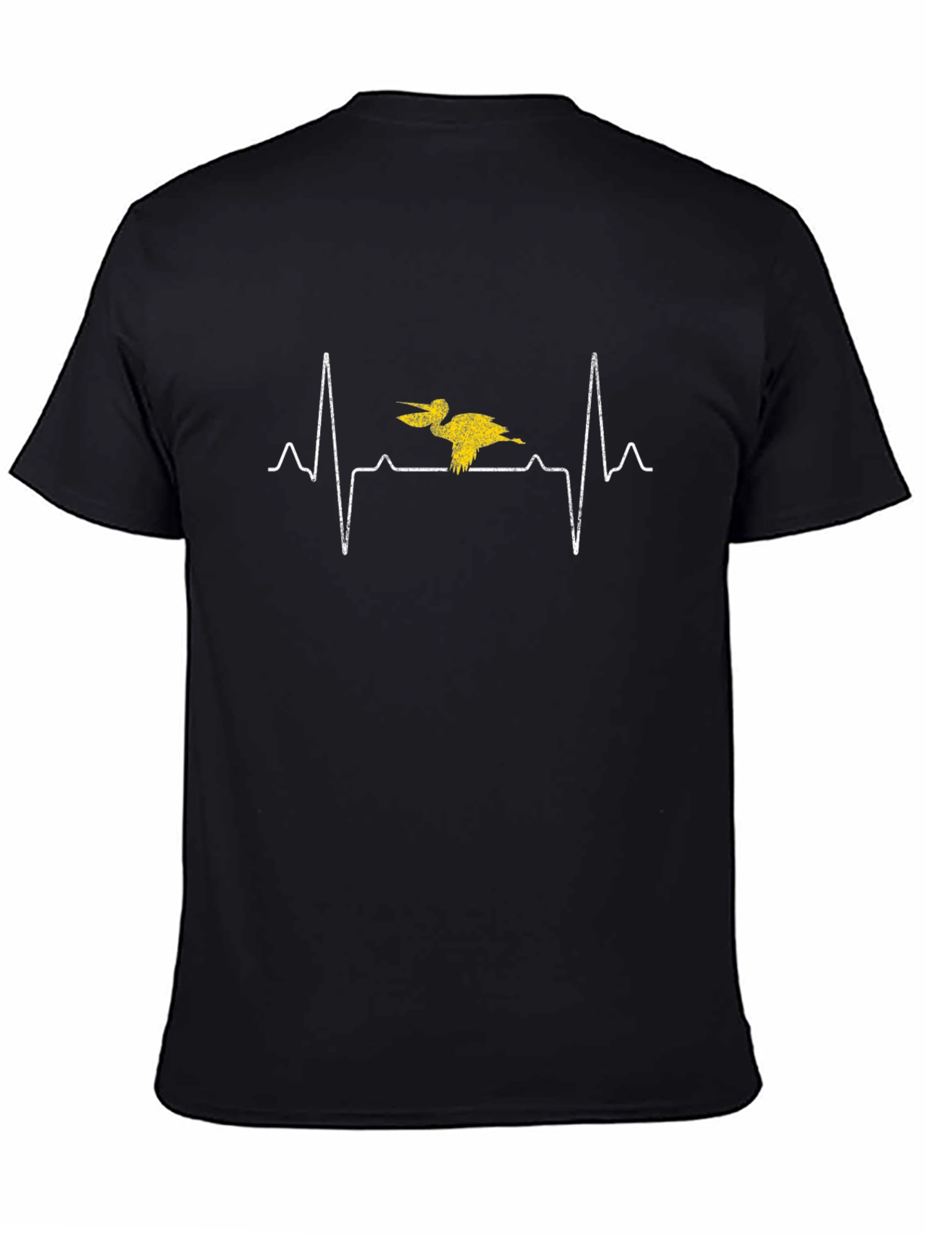 Pelican Heartbeat T-Shirt - Novelty Graphic Tee