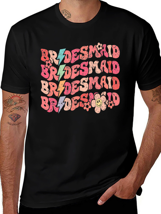 Bridesmaid Retro T-Shirt