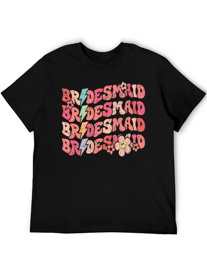 Bridesmaid Retro T-Shirt