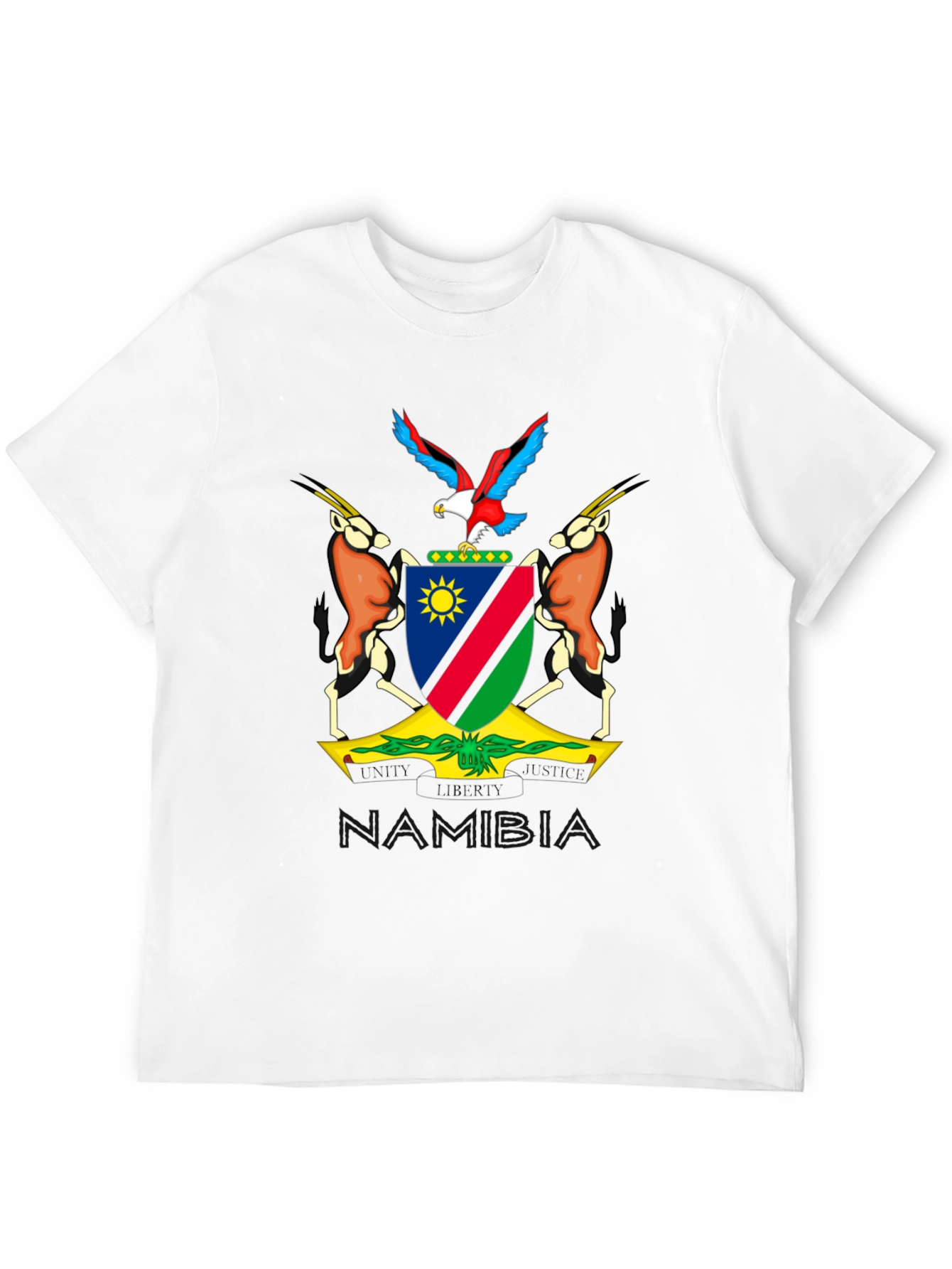 Namibia Coat of Arms Graphic T-Shirt