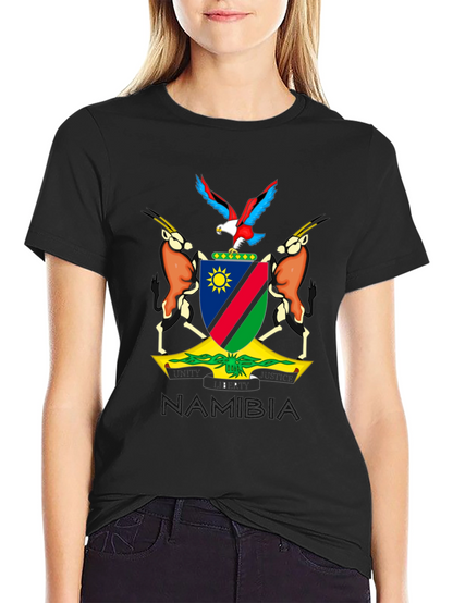 Namibia Coat of Arms Graphic T-Shirt