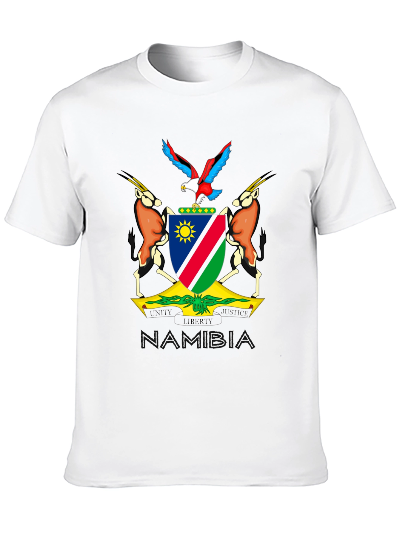 Namibia Coat of Arms Graphic T-Shirt