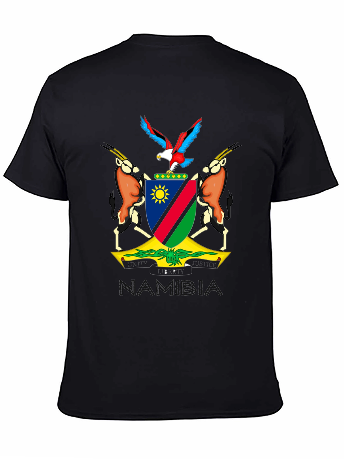 Namibia Coat of Arms Graphic T-Shirt