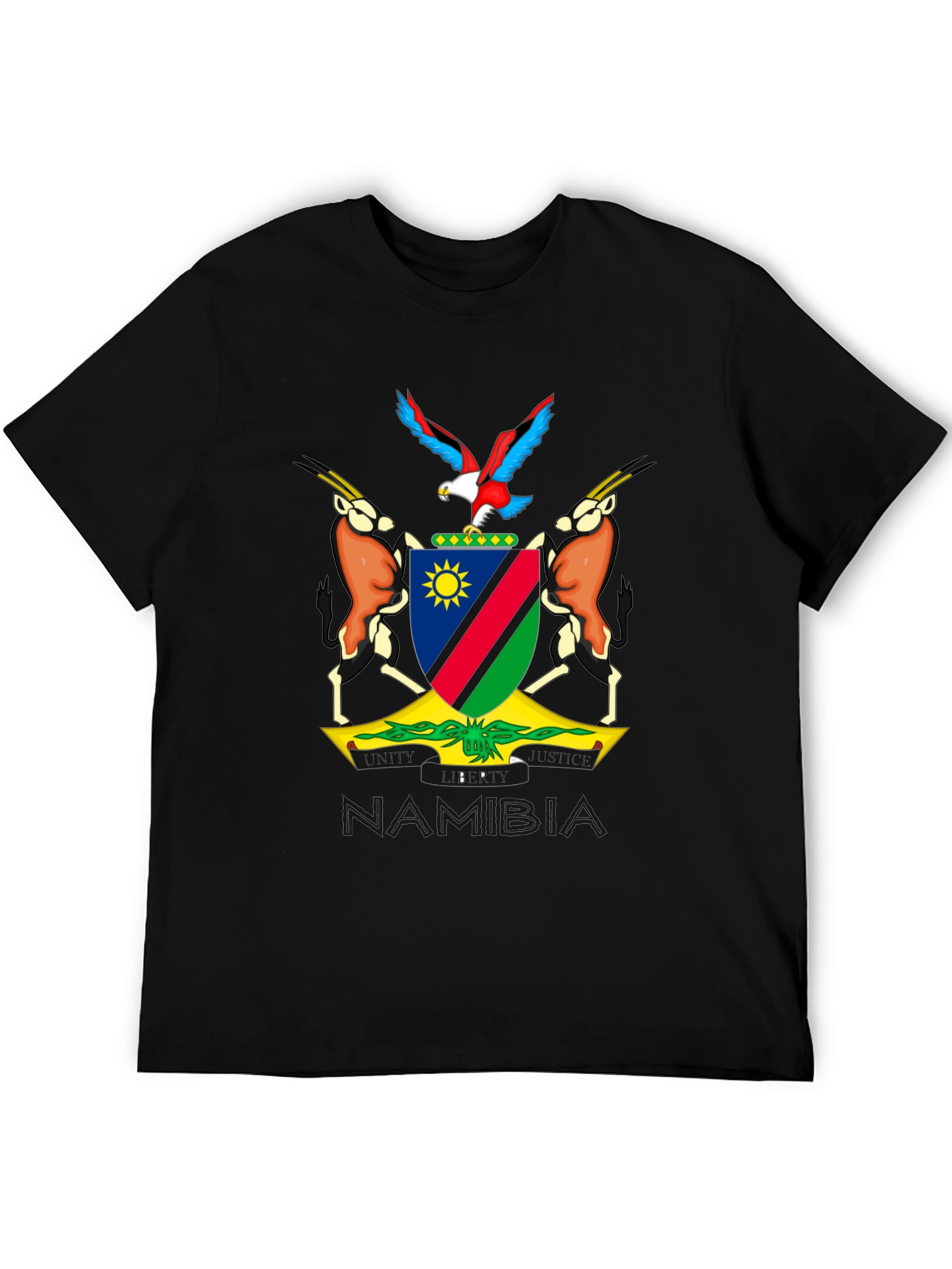 Namibia Coat of Arms Graphic T-Shirt