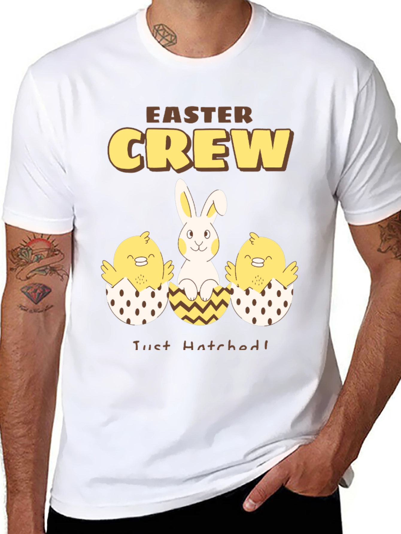Easter Crew T-Shirt - Just Hatched!