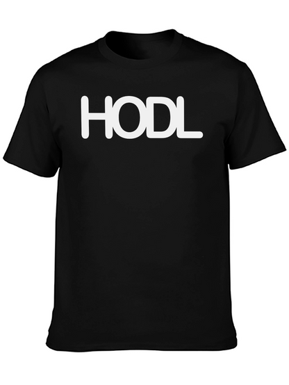 HODL Crypto Investor Black T-Shirt
