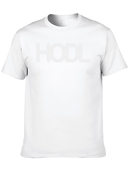 HODL Crypto Investor Black T-Shirt