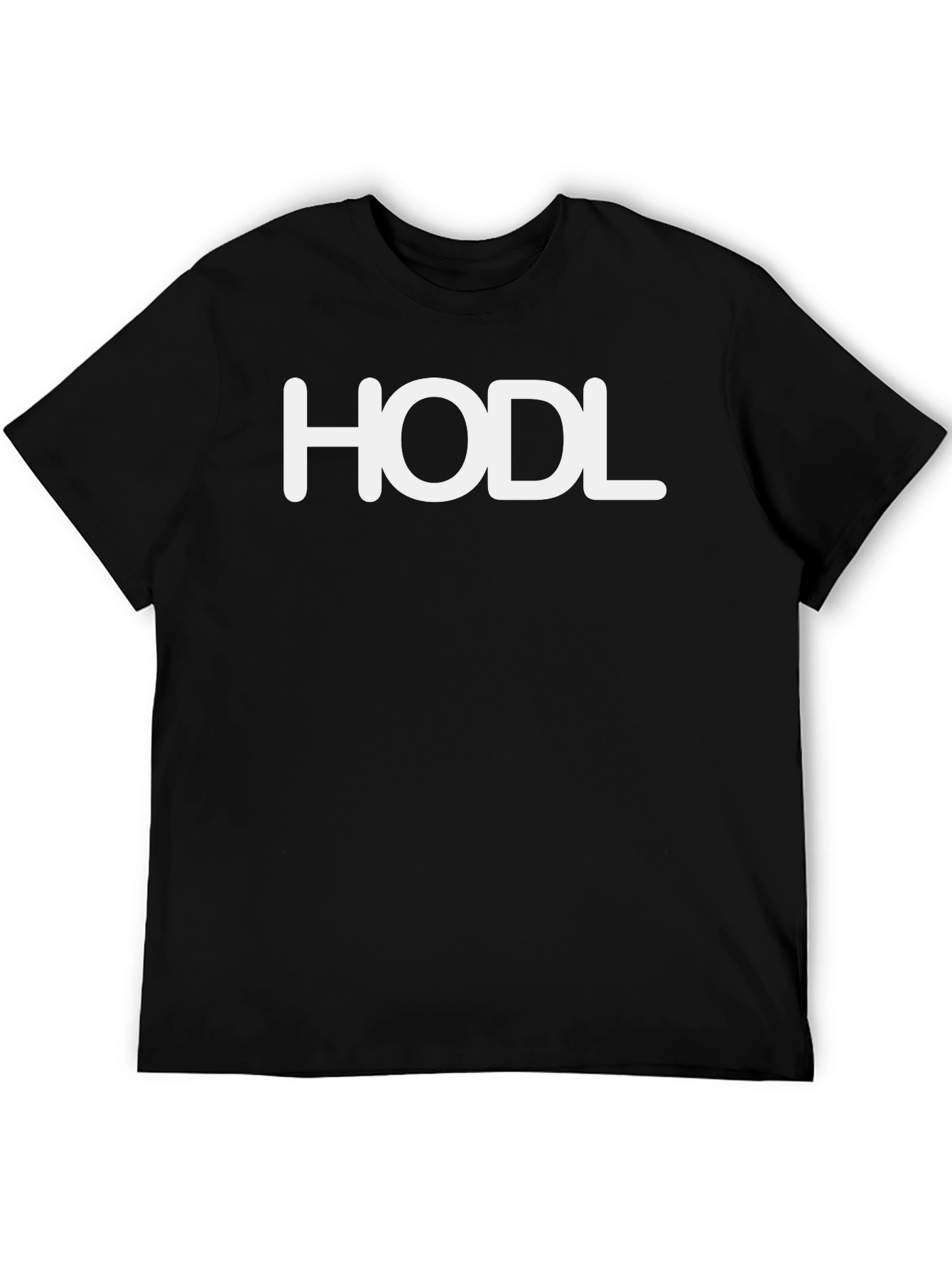 HODL Crypto Investor Black T-Shirt