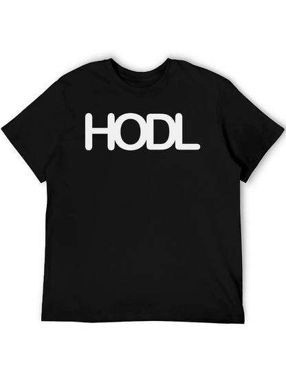 HODL Crypto Investor Black T-Shirt