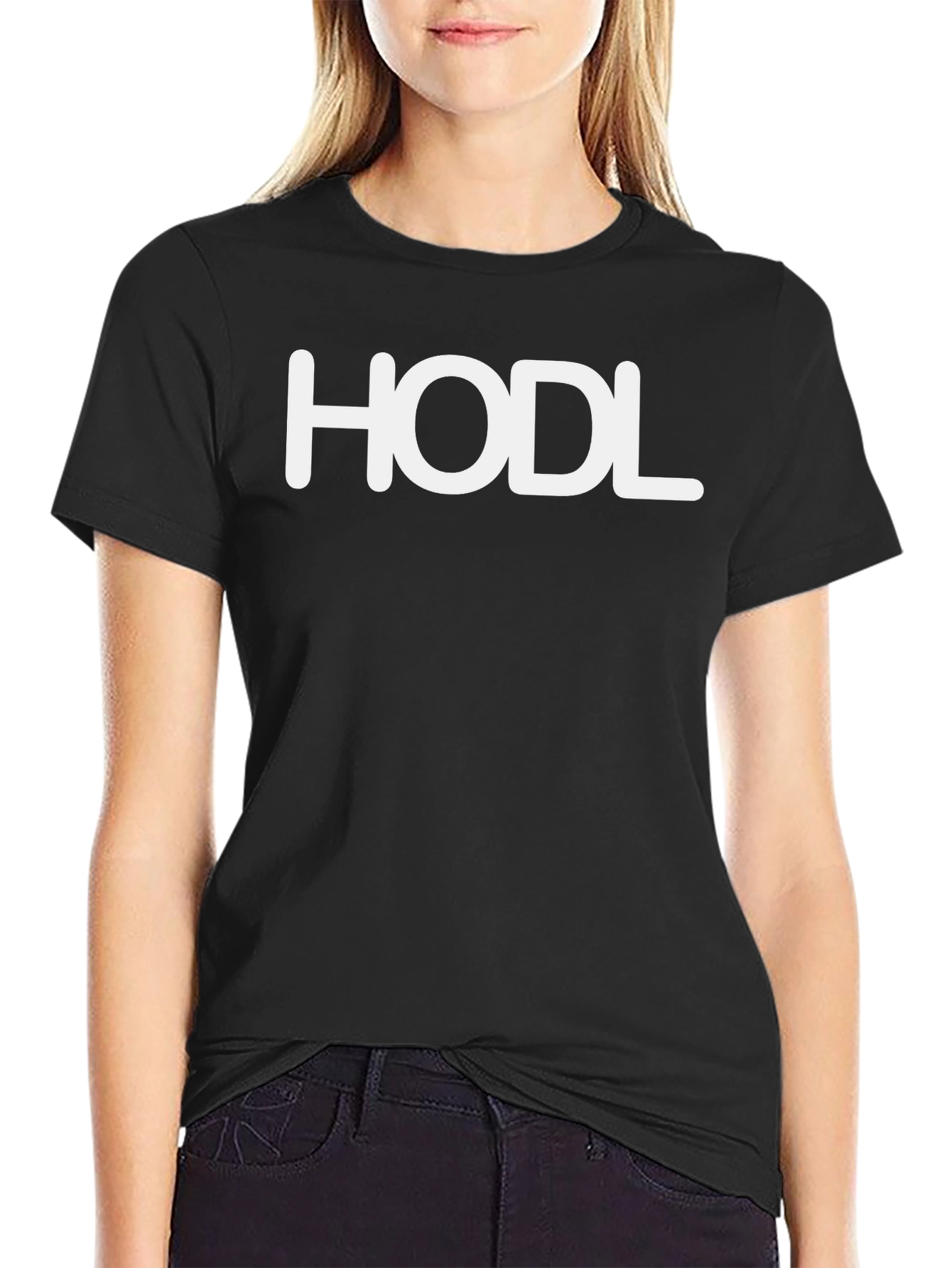 HODL Crypto Investor Black T-Shirt