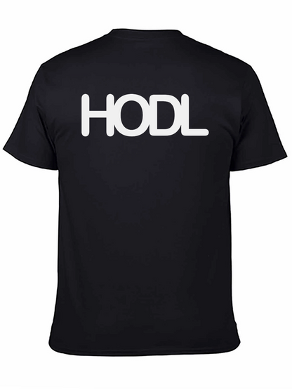 HODL Crypto Investor Black T-Shirt