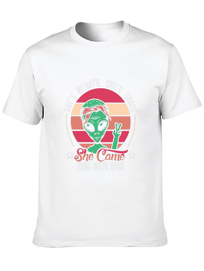 Alien Beauty Grace T-Shirt - Outer Space Tee