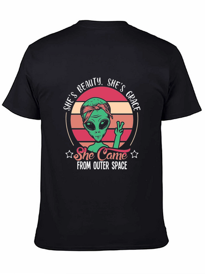 Alien Beauty Grace T-Shirt - Outer Space Tee