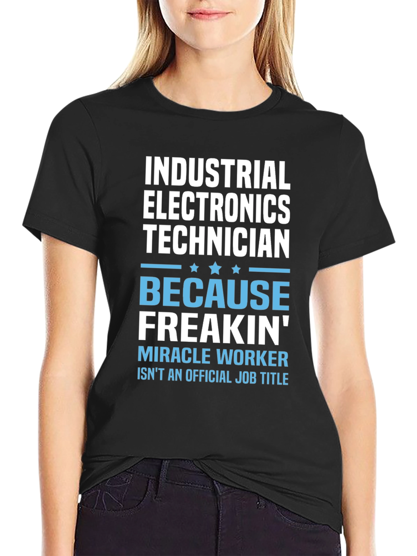 Industrial Electronics Technician T-Shirt Funny Job Title