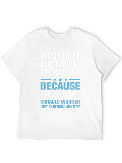 Industrial Electronics Technician T-Shirt Funny Job Title