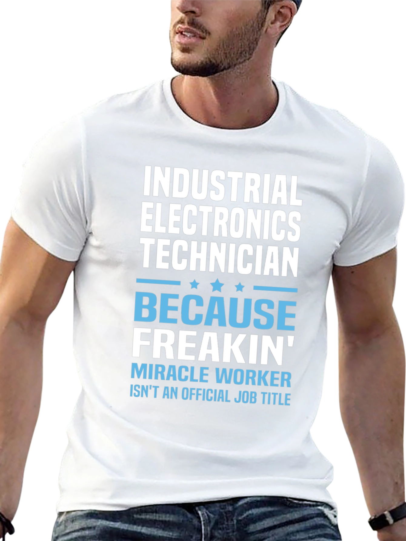 Industrial Electronics Technician T-Shirt Funny Job Title