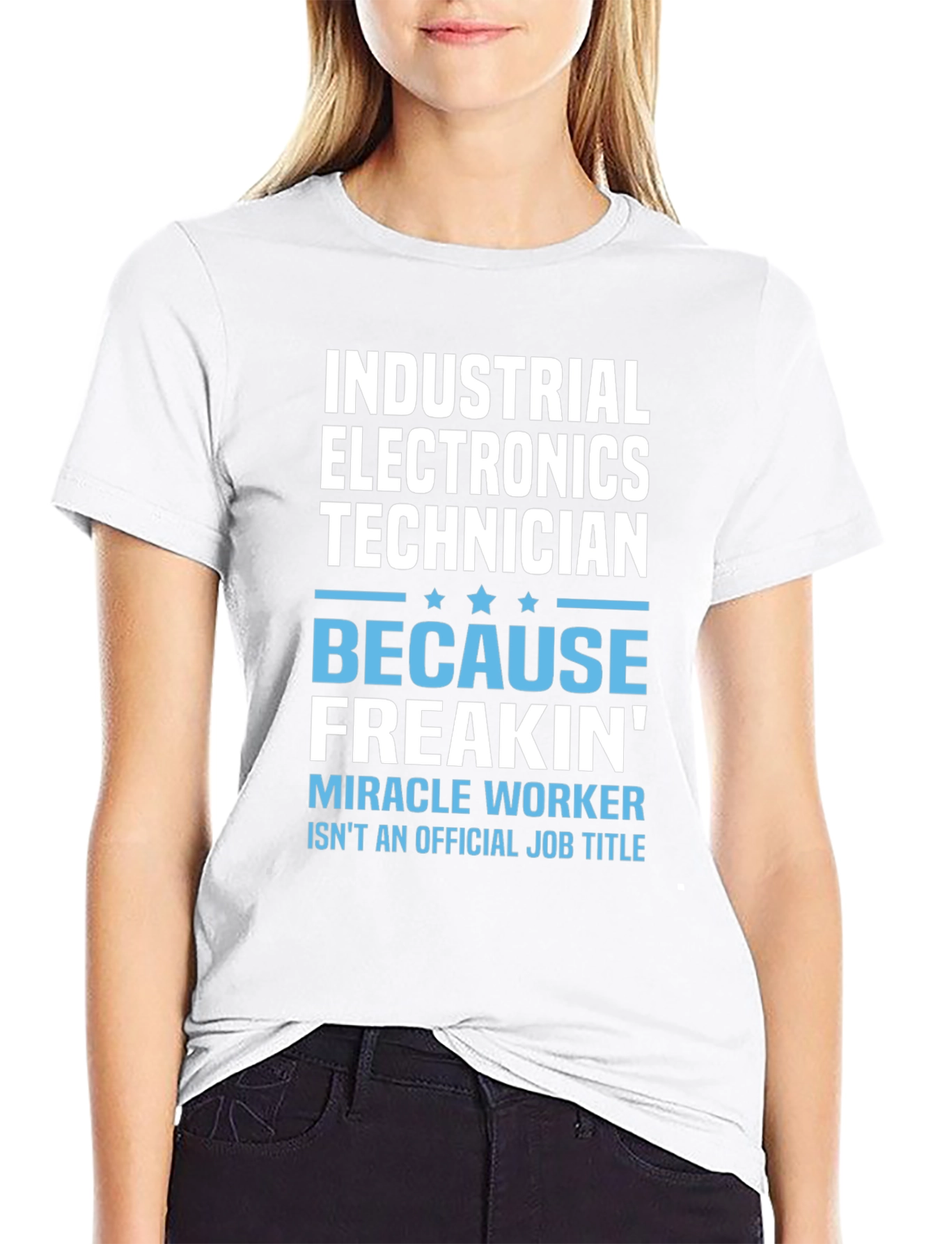Industrial Electronics Technician T-Shirt Funny Job Title