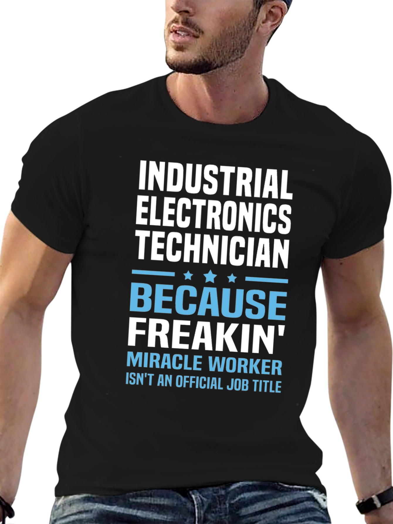 Industrial Electronics Technician T-Shirt Funny Job Title
