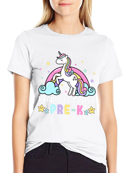 Ready to Crush Pre-K Unicorn T-Shirt