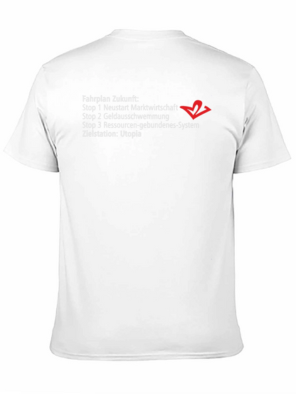Fahrplan Zukunft Utopia Graphic T-Shirt