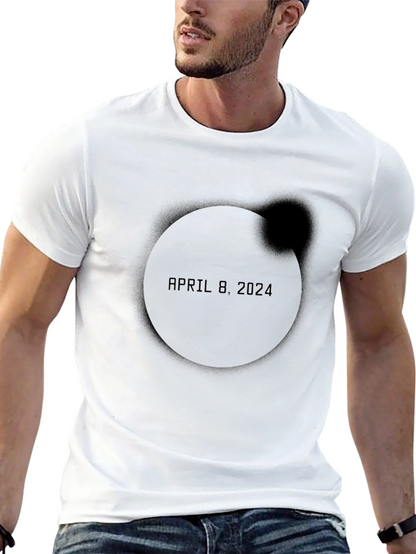 April 8 2024 Total Solar Eclipse Souvenir T-Shirt