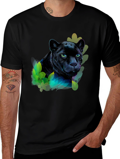Black Panther Graphic Tee - Mens Short Sleeve