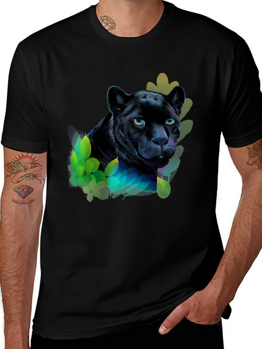 Black Panther Graphic Tee - Mens Short Sleeve