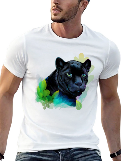 Black Panther Graphic Tee - Mens Short Sleeve