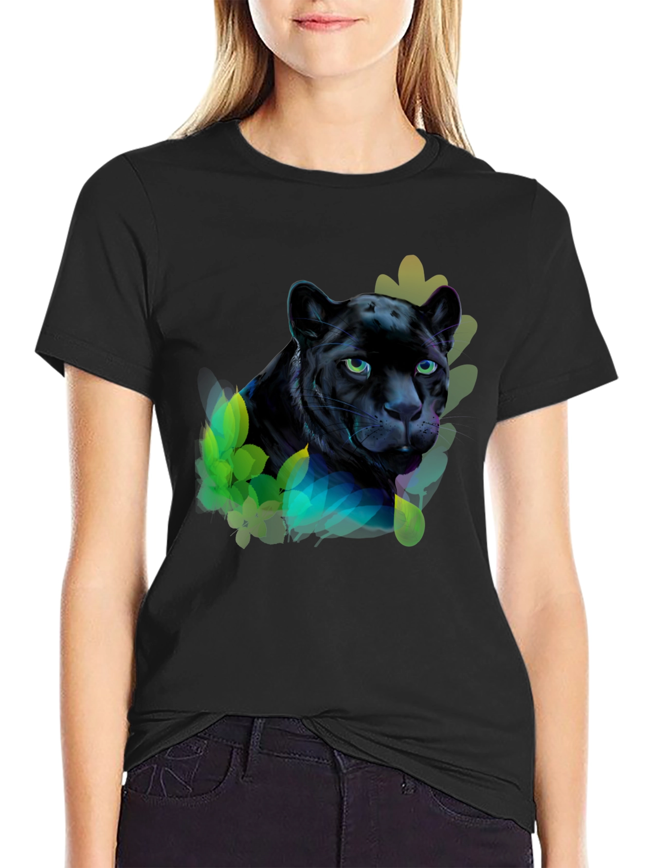 Black Panther Graphic Tee - Mens Short Sleeve