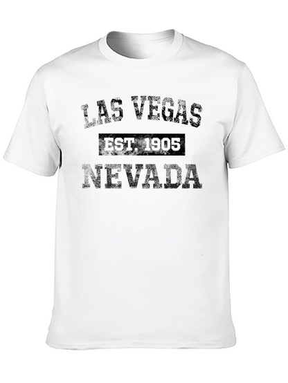 Las Vegas Nevada Est. 1905 Black T-Shirt
