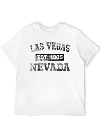 Las Vegas Nevada Est. 1905 Black T-Shirt