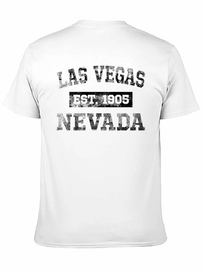 Las Vegas Nevada Est. 1905 Black T-Shirt