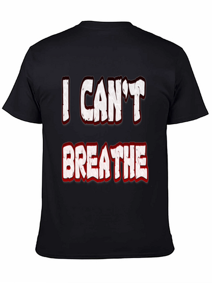 I Cant Breathe Graphic Tee - Black