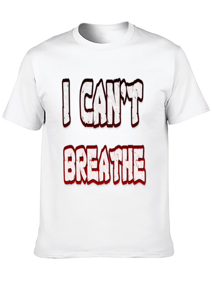 I Cant Breathe Graphic Tee - Black