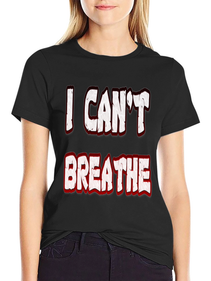 I Cant Breathe Graphic Tee - Black
