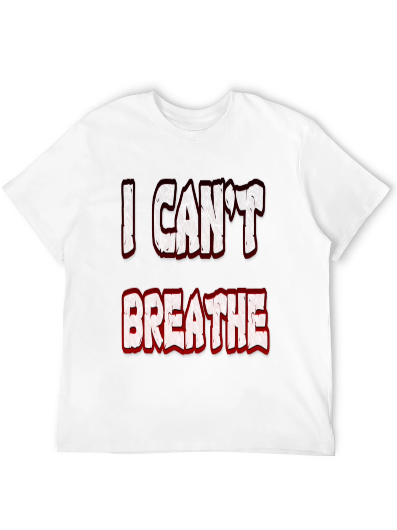 I Cant Breathe Graphic Tee - Black