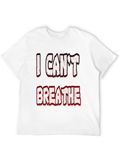 I Cant Breathe Graphic Tee - Black