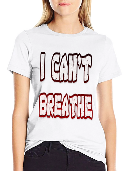 I Cant Breathe Graphic Tee - Black